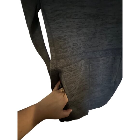 ATHLETA Sport It Sweatshirt Dress Flint Grey XS - Picture 5 of 5